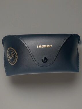 Ray-Ban Chromance Sunglasses Case - Navy